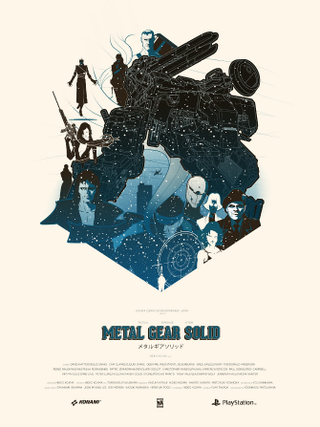 Illustration for article titled Damn Gurl, Those Are Some Classy Metal Gear Solid Prints